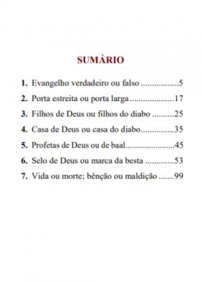 O Evangelho Eterno e o Outro Evangelho